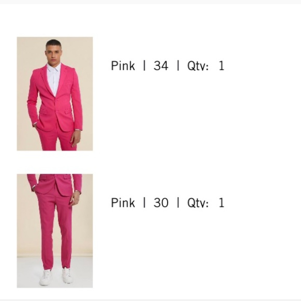 Brand new never worn blazer and pants.